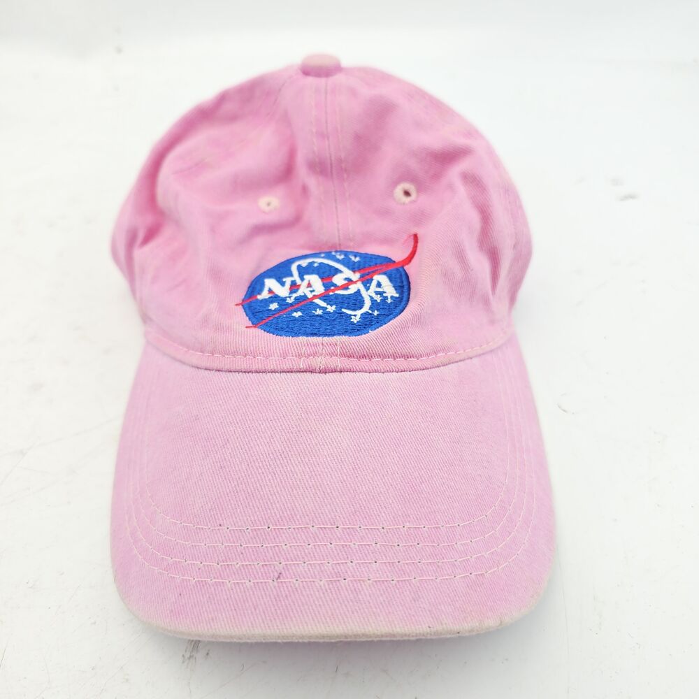 Nasa Baseball Cap Pink Strap-Back